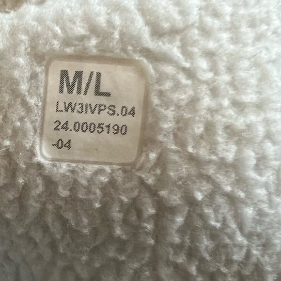 Lululemon Scuba Tumbled Fleece Funnel-Neck Full Zip| Bone | s: M/L - Picture 8 of 8